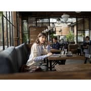 HP OmniBook 5 Flip 2-in-1 Convertible (2025) Laptop - Intel Core 5 120U / 14inch 2K / 512GB SSD / 16GB RAM / Shared Intel Iris Xe Graphics / Windows 11 Home / English & Arabic Keyboard / Glacier Silver / Middle East Version - [14-FP0002NE]