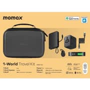 Momax 1-World Travel Kit Black - VPD0176