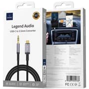 Wiwu Legend Audio Series Audio Cable 1.5m Black - WI-C048T