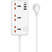 Wiwu Multiple Power Strip White - WI-S005