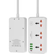 Wiwu Multiple Power Strip White - WI-S005