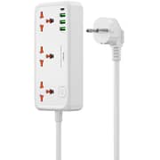 Wiwu Multiple Power Strip White - WI-S005