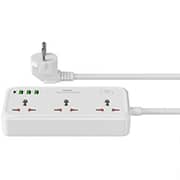 Wiwu Multiple Power Strip White - WI-S005