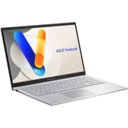 Asus Vivobook 15 (2023) Laptop - 13th Gen / Intel Core i7-1355U / 15.6inch FHD / 512GB SSD / 16GB RAM / Shared Intel UHD Graphics / Windows 11 / English Keyboard / Cool Silver / International Version - [X1504VA-NJ379]