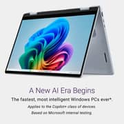 Dell Plus 2-in-1 Convertible (2024) Laptop - 2nd Series/ Intel Core Ultra 7-256V/ 14inch FHD+/ 1TB SSD/ 16GB RAM/ Shared Intel Arc Graphics/ Windows 11 Home/ English Keyboard/ Touch Display/ Ice Blue/ International Version - [LDB04250-7137BLU-PUS]