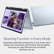 Dell Plus 2-in-1 Convertible (2024) Laptop - 2nd Series/ Intel Core Ultra 7-256V/ 14inch FHD+/ 1TB SSD/ 16GB RAM/ Shared Intel Arc Graphics/ Windows 11 Home/ English Keyboard/ Touch Display/ Ice Blue/ International Version - [LDB04250-7137BLU-PUS]