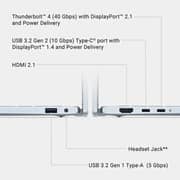 Dell Plus 2-in-1 Convertible (2024) Laptop - 2nd Series/ Intel Core Ultra 7-256V/ 14inch FHD+/ 1TB SSD/ 16GB RAM/ Shared Intel Arc Graphics/ Windows 11 Home/ English Keyboard/ Touch Display/ Ice Blue/ International Version - [LDB04250-7137BLU-PUS]