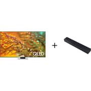 Samsung 55inch Q80D QLED 4K Smart Televsion - QA55Q80DAUXZN + 2.0 Channel Soundbar - HW-C400/ZN (2024 Model)