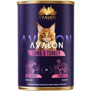 Avalon Cat Canned Wet Food Lamb & Turkey 410g (Pack of 12pcs) - 7442944014027