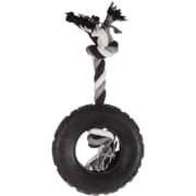 Flamingo Rubber Gladiator Tyre with Rope Black 15cm (Pack of 1pc) - 1245783100073