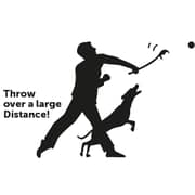 Flamingo Dog Toy Shooter Spector Blue/Green 47cm (Pack of 1pc) - 1245783100093