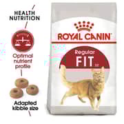 Royal Canin Feline Care Nutrition Fit 32 Dry Food For Adult Cat 2kg - 2017228386043