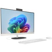 HP All-in-One (2025) Desktop - AMD Ryzen AI 5-340 / 24inch FHD / 512GB SSD / 16GB RAM / Shared AMD Radeon Graphics / Windows 11 Home / English & Arabic Keyboard / Shell white / Middle East Version - [24-CT2000NE]