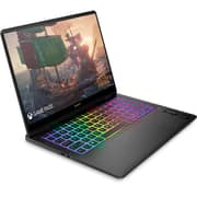 HP Omen Transcend Gaming (2025) Laptop - 2nd Series / Intel Core Ultra 9-285H / 14inch 3K / 1TB SSD / 32GB RAM / 8GB NVIDIA GeForce RTX 5070 Graphics / Windows 11 Home / English & Arabic Keyboard / Shadow Black / Middle East Version - [14-FB1002NE]