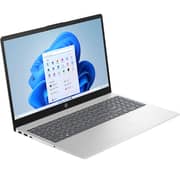 HP (2025) Laptop - 13th Gen / Intel Core i5-1334U / 15.6inch FHD / 512GB SSD / 16GB RAM / Shared Intel Iris Xe Graphics / Windows 11 Home / English & Arabic Keyboard / Natural Silver / Middle East Version - [15-FD0213NE]