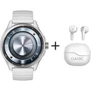 Xcell Classic 6 Smartwatch Grey + Wireless Earbuds