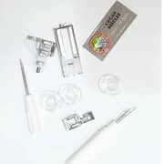 Janome Sewing Machine with Hard Cover - Cherry 12LE