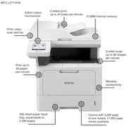 Brother Mono Laser Printer - MFC-L5710DW