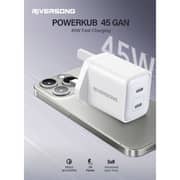 Riversong AD138 DPort W/Chrgr PD 45W WHT