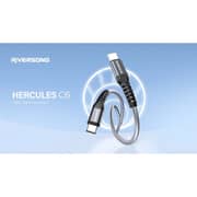 Riversong Hercules C6 Data Cable 1.2m Iron Grey - CT50
