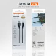 Riversong Beta 10 USB- A to USB-C Cable 1m Black - CT92