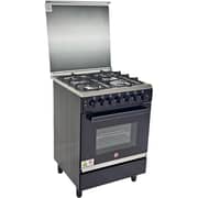 Hoover 4 Burner Gas Cooker 60x60cm Black - HGC-G604G-RB
