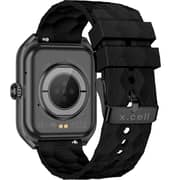 Xcell G12 Smartwatch B/F W/BLK Sil Strap