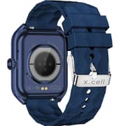 Xcell G12 Smartwatch B/F W/Blu Sil Strap