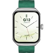 Xcell G12 Smartwatch S/F W/Grn Sil Strap