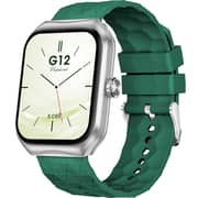 Xcell G12 Smartwatch S/F W/Grn Sil Strap