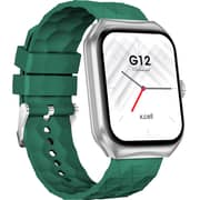 Xcell G12 Smartwatch S/F W/Grn Sil Strap