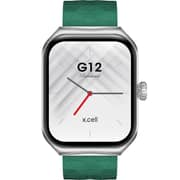 Xcell G12 Smartwatch S/F W/Grn Sil Strap