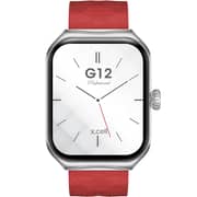 Xcell G12 Smartwatch S/F W/Red Sil Strap