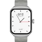 Xcell G12 Smartwatch S/F W/Gry Sil Strap