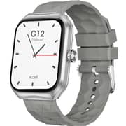 Xcell G12 Smartwatch S/F W/Gry Sil Strap
