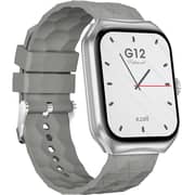 Xcell G12 Smartwatch S/F W/Gry Sil Strap
