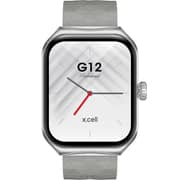 Xcell G12 Smartwatch S/F W/Gry Sil Strap