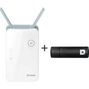 Dlink Mesh Range Extender - AX1500-E15 + Wi-Fi USB Adapter DWA-182