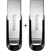 Sandisk Ultra Flair Flash Drive USB 3.0 512GB Black - SDCZ73512GG46 + Ultra Flair Flash Drive USB 3.0 512GB