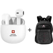 SM VICTOR6 TWS Earbuds+LBP96 Bagpack BND