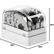 Hervy Multi Act Food Processor with Attachments - 1000 Watt - White