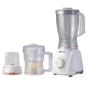 Hervy Stormy Blender 1.5L, 600W, 4 Speed, Turbo, 1 Chopper, 1 Grinder, White