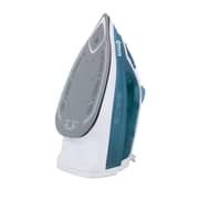 Hervy Cody Steam Iron 2000 Watt Ceramic Soleplate Self-Clean, Petroleum - Blue