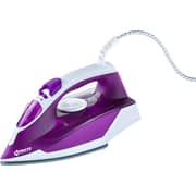 Hervy Ceramic Steam Iron, 2200 Watts, 4 Temperature Levels, Anti-Drip, Self-Cleaning - Violet