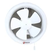 Hervy Vento Round Electric Glass Exhaust Fan, 15 cm - White