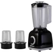 Hervy Maxy Blender, 1.6L , 400W, 2 Speeds + Turbo, with 2 Spice Grinders - Black