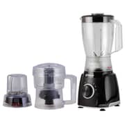 Hervy Stormy Blender 1.5L, 600W, 4 Speed, Turbo, 1 Chopper, 1 Grinder, Black