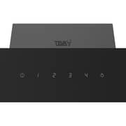 Teva Built-In Hood 90 cm 800 m3/h 4 Speeds, Black, T90-DOK-850