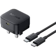 Baseus Fast Charger With Cable 1m Black - P1011160E113-Z2