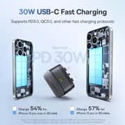 Baseus Fast Charger With Cable 1m Black - P1011160E113-Z2